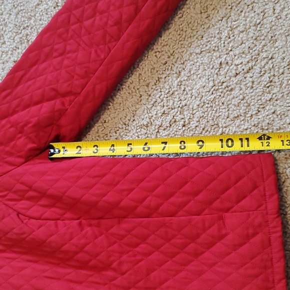Red Quilted Jacket - Picture 4 of 8